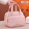 Nova Bolsa de Cosméticos de Camada Dupla da Amazon, Bolsa de Armazenamento de Cosméticos Portátil Multifuncional com Divisórias, Necessaire Portátil