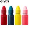 Qixing Tinta Fotosensible de Colores para Portadas Set de Paisajes Sello de Check-In de Colores Tinta Naranja Rosa Morado Blanco Tinta Fotosensible para Sellos