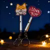 Mini Llavero Luminoso Actividades al Aire Libre Acrílico Fluorescente Accesorios de Soporte Colgante de Regalo Barra de Bolígrafo Pequeña Fabricante Personalizado