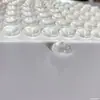 Partículas Anticolisão de Silicone Transparente Hemisféricas Autoadesivas Silenciosas Antiderrapantes Gaxetas de Silicone Almofadas Anticolisão para Móveis Adesivos Anticolisão