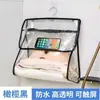 Bolsa colgante para ropa de baño, soporte de pared para teléfono de ducha en el baño del hogar sin taladro, bolsa de almacenamiento transparente impermeable para dormitorio