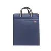 Fábrica en stock al por mayor bolsa de archivo portátil bolsa para conferencias de tela Oxford bolsa de archivo maletín de negocios con logotipo personalizado