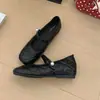 Zapatos Bailarinas Franceses con Plataforma Interna de 3 cm Inspirados en Chanel para Mujer, Colección Primavera 2026, Zapatos Mary Jane Estilo Hada para Combinar con Vestidos