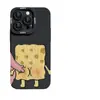 Pellizco de Esponja Adecuado para Funda de Teléfono Móvil Apple 17 Iphone16 Nuevo Pro Lindo 15 Dibujos Animados Max Mujer 14