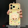 Funda para iPhone 17 Pro Max con Temática de Donas y Soporte Giratorio, Linda Funda de Silicona para iPhone 16/15/14/13 para Mujeres