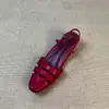 Sandalias Chuyuji de estilo francés, huecas, transpirables, con tacón grueso y punta cerrada para mujer, versátiles con una sola correa de hebilla, elegantes para ir al trabajo, zapatos de estilo romano
