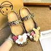 El mismo estilo que en Xiaohongshu: Zapatos de ballet KT con estampado de leopardo decorativo, accesorios de moda y versátiles, dijes para zapatos, hebillas decorativas para zapatos con agujeros DIY