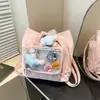 Bolsa Tote Versátil de Hombro Único/Doble Cruzada, Moda Multifuncional, Modelo Nuevo Primavera 2026, de Gran Capacidad, Caricatura Linda