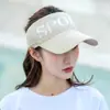 Sombrero para Mujer Sombrilla Sombrero Protector Solar Verano Estilo Coreano de Moda Techo Pico de Pato Moda Verano Parte Superior Abierta Popular en Internet Sombrero de Sol