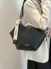 Bolsa de Ombro/Axila Casual Tecida de Alta Qualidade Estilo Retrô Novo para Primavera e Outono Bolsa Tote de Grande Capacidade