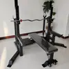 Rack de Press de Banca Comercial de Gimnasio Equipo de Fitness para el Hogar Rack para Sentadillas con Barra para Hombres Rack para Press de Banca de Acero Inoxidable Grado Competición