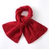 Suéter de Caxemira 26 Outono e Inverno Novo Estilo Moda Feminina Padrão Torcido Espessado e Ampliado Tricô Cachecol Cruzado Cachecol Quente para Pescoço