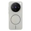Adequado para Capa de Celular Magnética Suave Vivox300, Toque de Pele com Cobertura Total, S30Pro Fosco Anti-Queda, Proteção de Carregamento X200