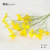 Flores Artificiales Simuladas de Gipsófila, Flores Artificiales de Alta Gama, Flores para Bodas, Ramilletes de Mano, Adornos para Decoración del Hogar, Flores Simuladas