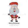 Productos promocionales árbol de Navidad Papá Noel hombre de jengibre muletas globo de aluminio navideño globo de Año Nuevo decoración