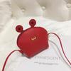 Bolsa Infantil Feminina Sapo de Desenho Animado Porta-Moedas Infantil Bolsa Transversal Infantil Estilo Coreano Bolsa de Animal Fofo para Menina