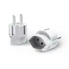 Adaptador suizo a europeo Suecia a Alemania Francia adaptador regulaciones a adaptador suizo