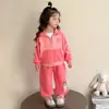 Conjunto de Primavera y Otoño para Niñas 2026 Nueva Moda Casual Infantil Kuromi Deportivo Dos Piezas para Bebés Niñas en Otoño