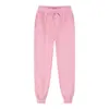 Calça de moletom jogger unissex para comércio exterior transfronteiriço com estampa digital, cintura elástica esportiva casual, calça esportiva versátil de cor sólida