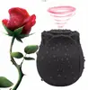 Masajeador Vibrador en Forma de Rosa Transfronterizo para Mujeres, Vibrador Multifrecuencia, Productos Sexuales para Adultos, Venta al por Mayor de Fábrica Av