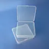 Caixa Quadrada 10,5 Caixa Plástica Pronta Caixa de Ferramentas Embalagem de Produto Pequeno Transparente Caixa de Embalagem para Ferragens Caixa de Armazenamento de Peças Atacado