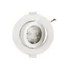 Atacado Downlight LED Horizontal para Sala de Estar 3W5W9W Ângulo Ajustável Hotel Embutido no Teto Fabricante de Luminária de Teto