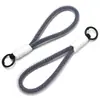 Chaveiro de Malha Colorida para Celular Brinquedo Pingente de Corda Trançada à Mão para Mochila Garrafa de Água Anti-perda Pingente de Ornamento DIY