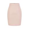 Falda Retro de Cuero PU Marrón de Chica Popular Real para Mujer Otoño Nueva Cintura Alta Ajustada Sexy Cadera Falda Media