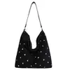 Bolso cubo de ante de gran capacidad transfronterizo para mujer, nuevo bolso de hombro retro mate 2026, bolso cruzado de nicho para el día a día