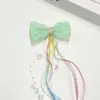 Fitas Coloridas, Pingentes de Cristal, Laços de Renda em Rede, Acessórios de Cabelo DIY Feitos à Mão, Roupas, Sapatos, Chapéus, Embalagens, Acessórios Decorativos