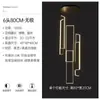Candelabro de escalera moderno minimalista villa edificio dúplex hueco loft hueco escalera giratoria minimalista caja ultralarga iluminación