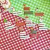 Oferta Especial Decorações para Bolo de Natal: Papai Noel, Boneco de Neve, Rena, Homem de Gengibre, Casa de Gengibre, Toppers de Bolo Feliz Natal