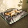 Esterilla para perros y gatos para dormir, universal, resistente a mordeduras y capturas, para las cuatro estaciones, cálida para el invierno.