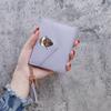 Cartera de Monedero con Borla de Color Puro Serie 1Nba Shein Portatarjetas de Estudiante Billetera Delgada Billetera al 70% de Descuento Corta
