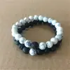 AliExpress venda quente universo galáxia Sistema Solar oito planetas pulseira estrela guardiã contas de pedra natural pulseira para mulheres