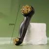 Raspador Masajeador Ocular Cuerno de Oveja Ruyi, Raspador Nasal, Masajeador para Limpiar Meridianos Oculares, Masajeador Ruyi de Meridianos y Puntos de Acupuntura