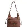 Bolsa Tote Elegante para o Trabalho e o Dia a Dia 2025 Novo Modelo Casual Simples Tendência Estilosa Multifuncional de Ombro e Mochila