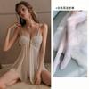 Lingerie Sexy, Pijama Sexy Tentador para Seios Pequenos, Camisa de Cama Apaixonada Uniforme, Conjunto Push-Up com Aro