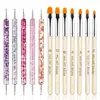 Set transfronterizo de 32 piezas, set de 31 piezas de pinceles para arte de uñas, venta al por mayor de fábrica, varias combinaciones de pinceles para arte de uñas, juego completo de herramientas