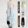 Conjunto de Pantalones y Chaqueta Softshell 3 en 1 para Exteriores para Hombre Otoño Invierno Pantalones de Trabajo Paracaidista Pantalones Casuales de Pierna Recta o Ancha para Mujer Montañismo Ciclismo
