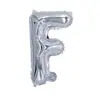 Globos de Foil Plateados de 16 pulgadas con Letras Inglesas A-Z y Números 0-9, Soportan Varios Conjuntos de Combinaciones de Globos de Papel de Aluminio