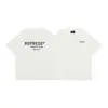 Algodão puro de peso pesado REPRESENT Owners Club manga curta masculino estilo americano high street modelagem oversize