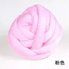 Fio Islandês Extra Grosso para DIY Artesanal, Fio Grosso com Alma, Fio de Algodão, Tira de Gelo Tira Anticolisão, Bolsas de Crochê, Saia de Cama