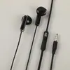 Fones de ouvido com fio para chamadas de celular transfronteiriças, orifício redondo de 3,5 mm, fones de ouvido com controle de fio vivo, fones de ouvido para computador com alta qualidade de som