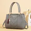 Exportación Transfronteriza Bolso de Mujer Taizhou 2025 Nuevo de Moda Tendencia Gran Capacidad Bolso de Madre Hilo Bordado Bolso Bandolera Bolso de Hombro Cruzado