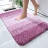 Tapete de chão para banheiro espesso transfronteiriço imitação de caxemira entrada de banheiro vaso sanitário absorvente antiderrapante tapete para os pés doméstico tapete degradê