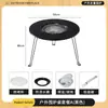 Set de Cocción de Té y Estufa de Leña para Uso Doméstico, Estufa de Carbón de Interior, Parrilla de Barbacoa para Exteriores, Barbacoa Portátil Plegable para Camping