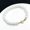 Colgante de Oro Real de 18K Chapado en Oro Blanco Color Plata Grueso que Conserva el Color Hebilla de Resorte Colgante DIY Pulsera Collar Accesorios de Joyería