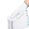 Luvas de Proteção do Trabalho Fio de Algodão Linha de Algodão Frete Grátis Atacado Resistente ao Desgaste Nylon Espessado Reparo de Carro Fio Fino Canteiro de Obras Fábrica Branco