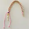 Adecuado para Nuevo Cordón Grueso Tejido a Mano Creativo para Teléfono Móvil, Correa de Hombro de Repuesto Universal y Versátil para Bolsos DIY